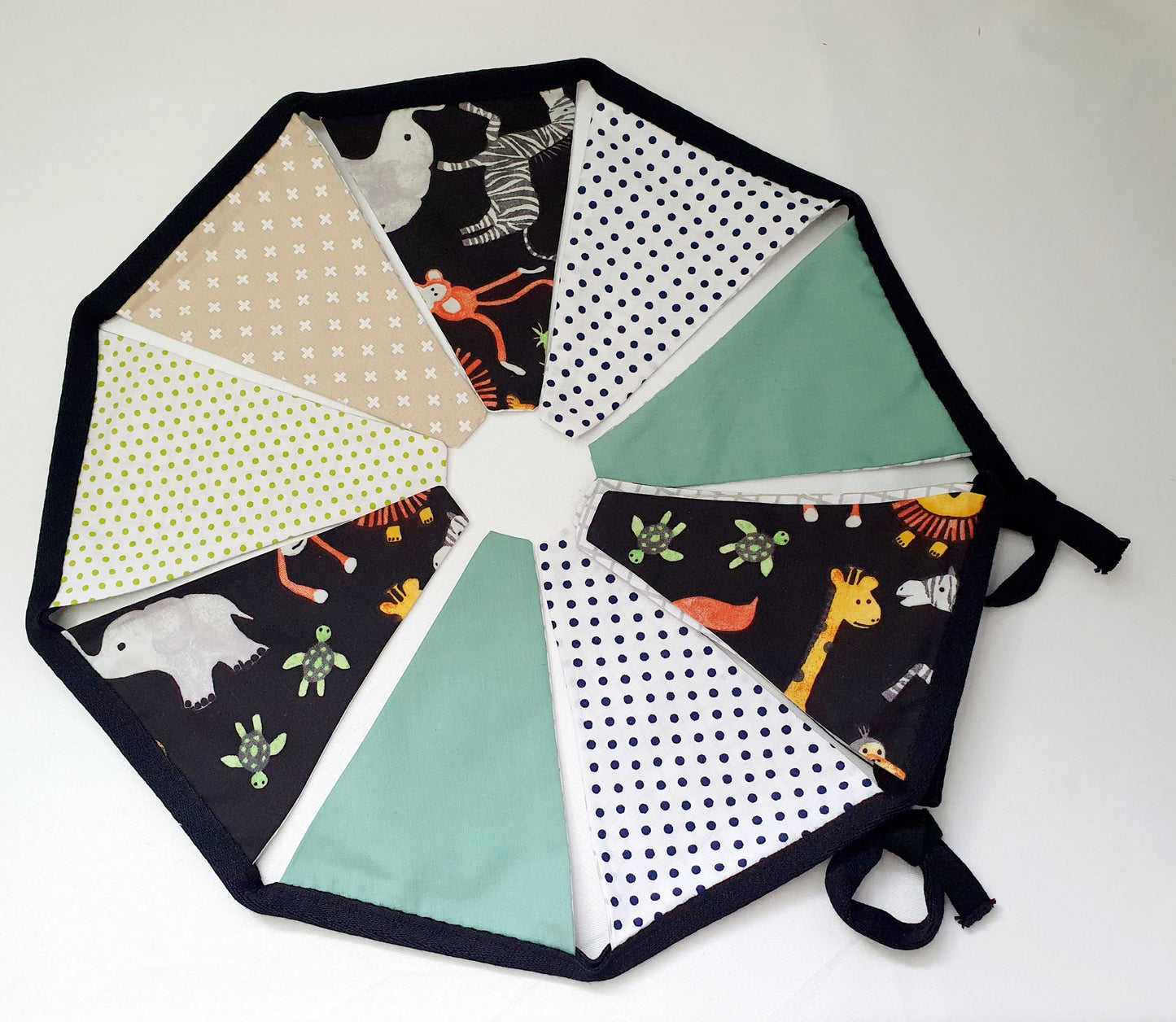 Reusable Pass the Parcel Game with Matching Bunting Set -Sustainable Celebrations