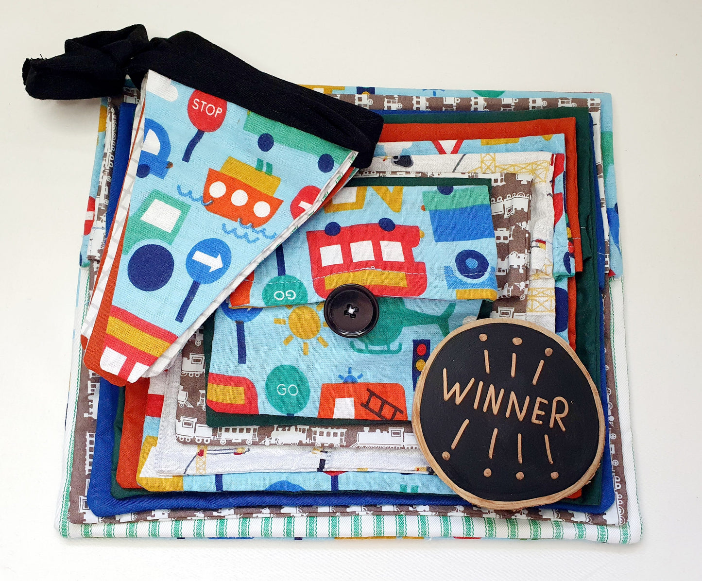 Reusable Pass the Parcel Game with Matching Bunting Set -Sustainable Celebrations