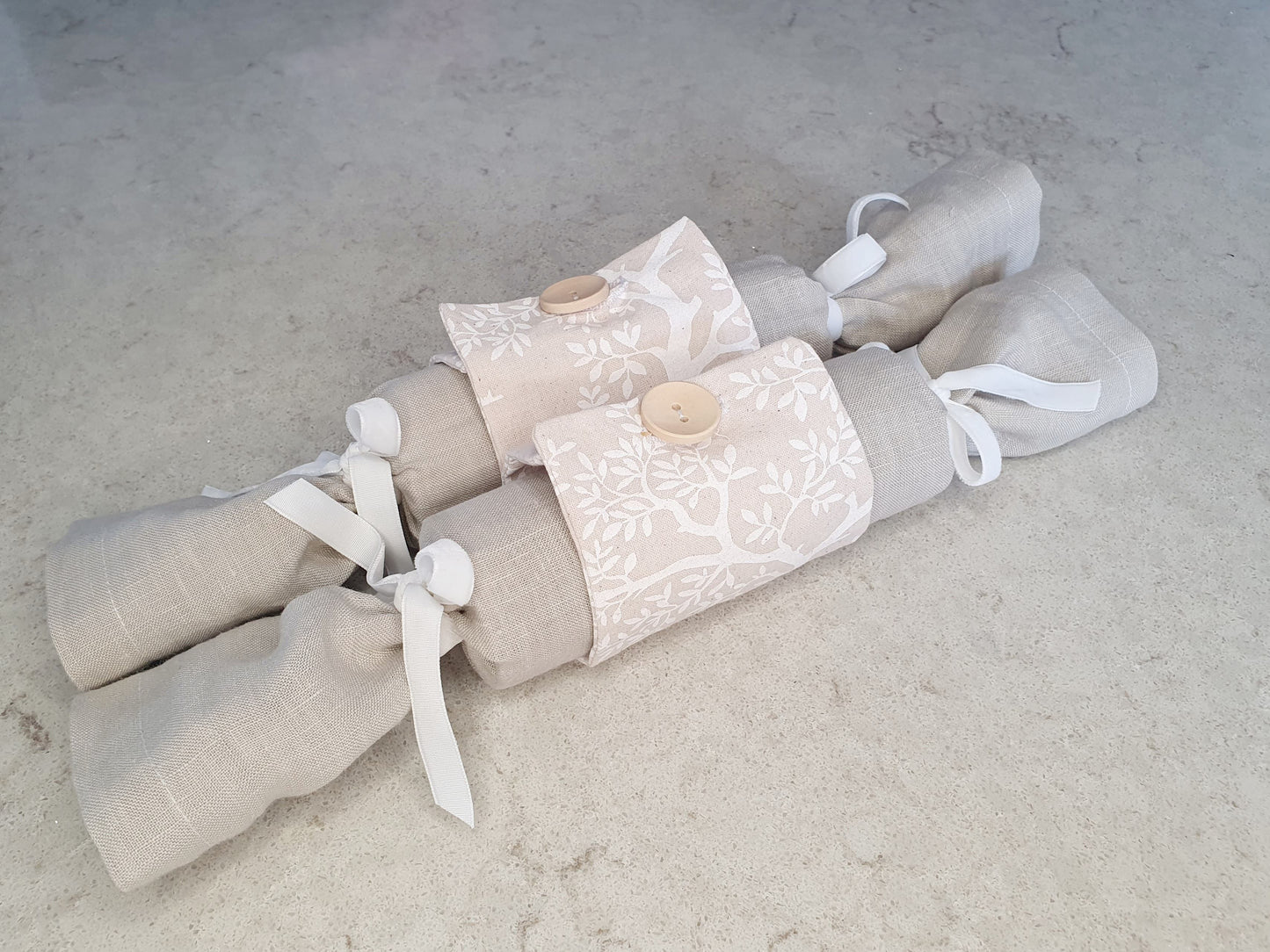 Reusable Christmas Crackers - Set of 2 -Sustainable Christmas
