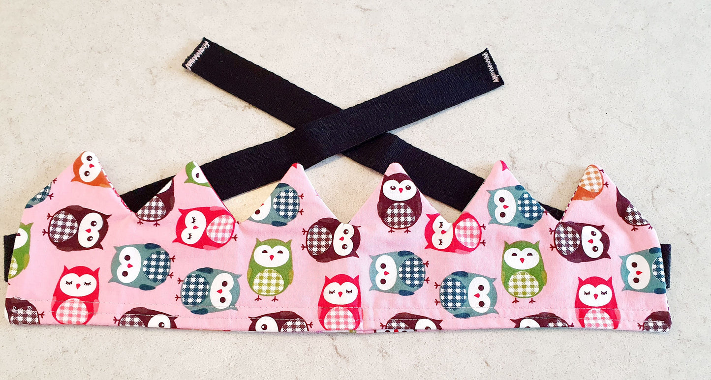 Reversible Fabric Party Crown -Sustainable Celebrations