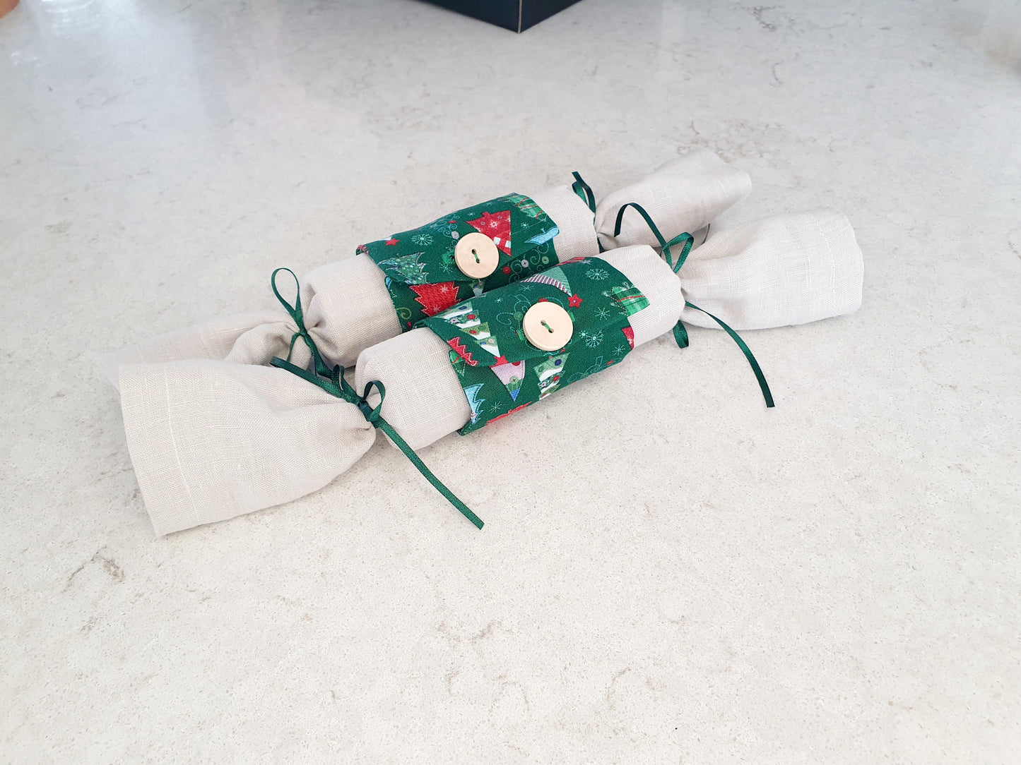 Reusable Christmas Crackers - Set of 8 -Sustainable Christmas